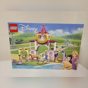 New! Sealed! Retired LEGO 43195 - Belle and Rapunzel's Royal Stables